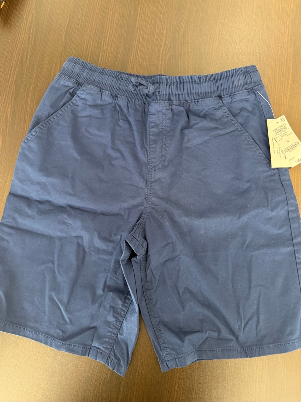 Epic Threads Men's Navy Drawstring Athletic Shorts
